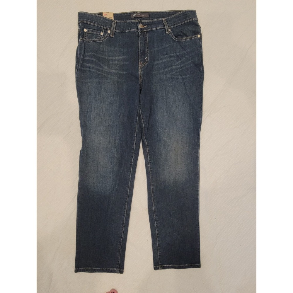 Levi's Womens 16 S stretch jeans: Mid Rise Skinny fit, Blue‎ Wash, NWT New